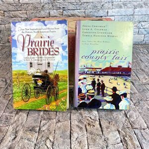 North American Prairie Romance Novels Set of 2 Paperback Multiple Books